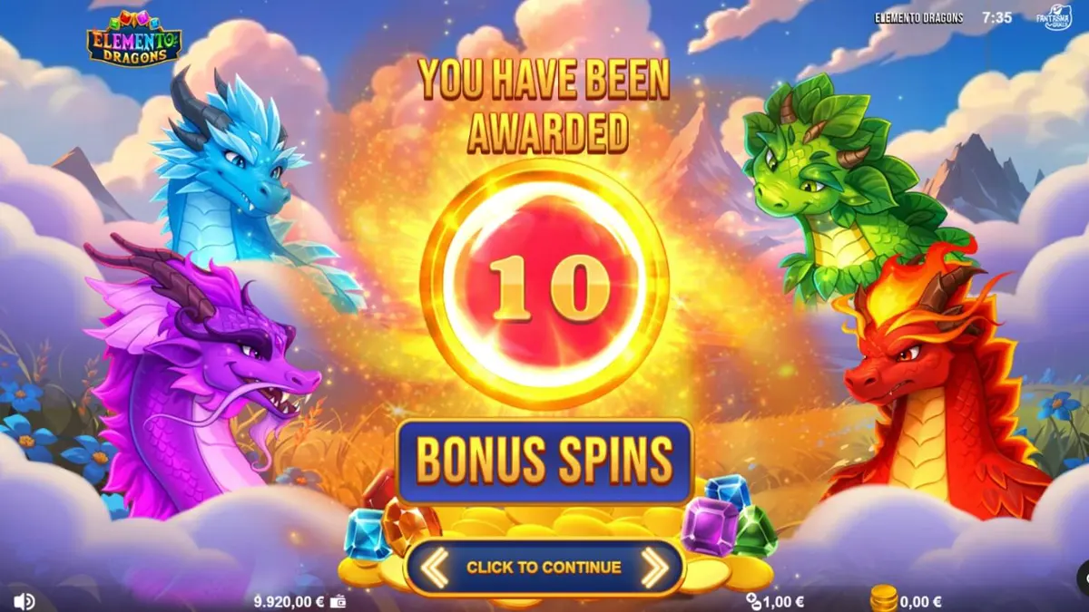 Elemento Dragons سلاٹ کا جادوئی 9x9 گرڈ اور ڈریگن تھیم
